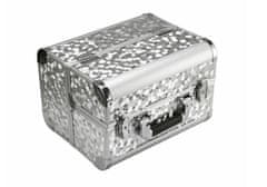 MH Star Kosmetický kufřík CA4A 31 x 21 x 26cm - stříbrný
