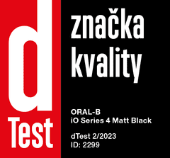 Oral-B magnetické zubní kartáčky iO Series 4 Duo Black/White