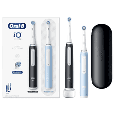 Oral-B sada elektrických zubních kartáčků iO Series 3 Duo Pack, Black & Blue