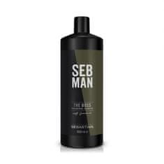 Seb Man objemový šampon The Boss Thickening Shampoo 1000 ml