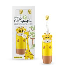 Elektronický sonický zubní kartáček GIOGiraffe Yellow