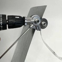 Nástavec na elektrickou vrtačku použitelný jako Nůžky na plech, Elektrická řezačka plechu | METALSLICER