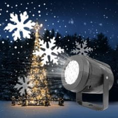 Sobex Vánoční svétlá - LED Projektor pro Venkovní a Vnitřní Použití