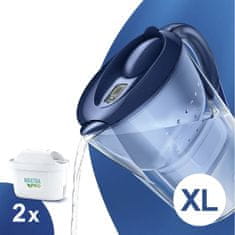Brita Marella XL modrá vč. 2 ks filtru Maxtra Plus