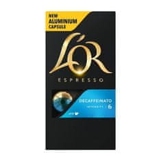 L'Or Kávové kapsle Kapsle DECAFFEINATO 10 ks