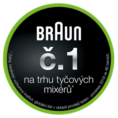 Braun tyčový mixér MultiQuick 3 MQ 3025 Spaghetti