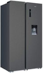 CHiQ Americká chladnička FSS559NEI42D + 12 let záruka na kompresor (bez registrace)