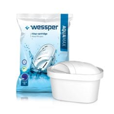 Wessper Vodní filtr Aquamax 1 ks (kompatibilní s Brita Maxtra) 