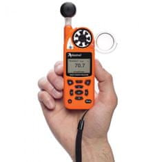 Kestrel Instruments Kapesní meteostanice Kestrel 5400, s indexem tepelného stresu, LiNK připojením, kompasem a větrnou korouhvičkou, oranžová