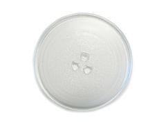 Domo Skleněný otočný talíř do mikrovlnné trouby - 24,5 cm