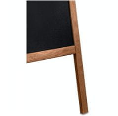 PRINTCARE Oboustranné dřevěné reklamní áčko s křídovou tabulí 72x160 cm